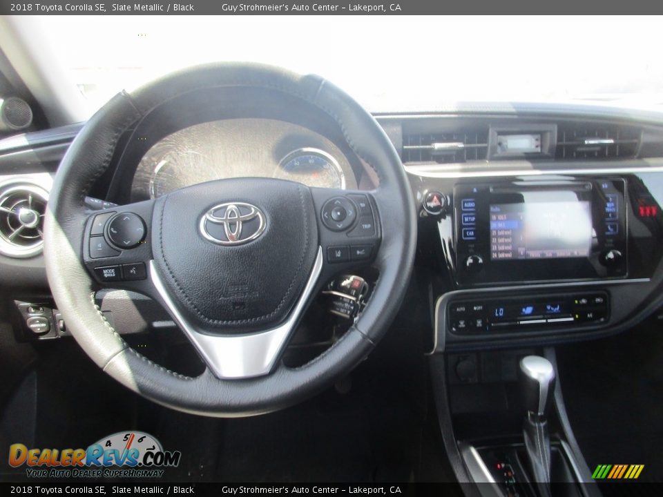 2018 Toyota Corolla SE Slate Metallic / Black Photo #10
