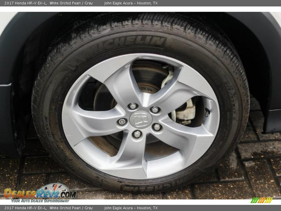 2017 Honda HR-V EX-L White Orchid Pearl / Gray Photo #10