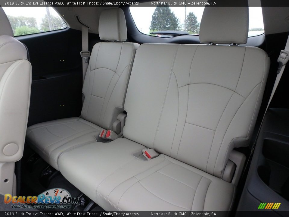 2019 Buick Enclave Essence AWD White Frost Tricoat / Shale/Ebony Accents Photo #13