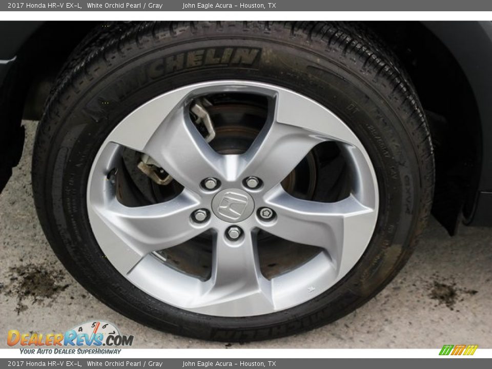 2017 Honda HR-V EX-L White Orchid Pearl / Gray Photo #11