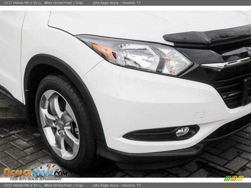 2017 Honda HR-V EX-L White Orchid Pearl / Gray Photo #12