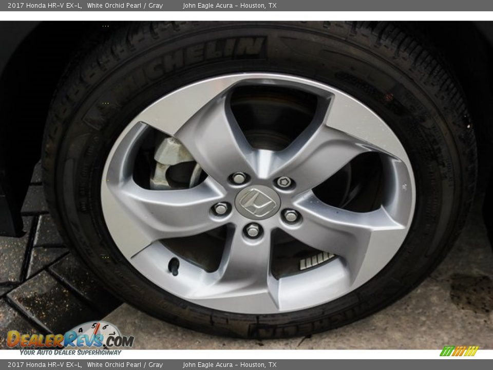 2017 Honda HR-V EX-L White Orchid Pearl / Gray Photo #13