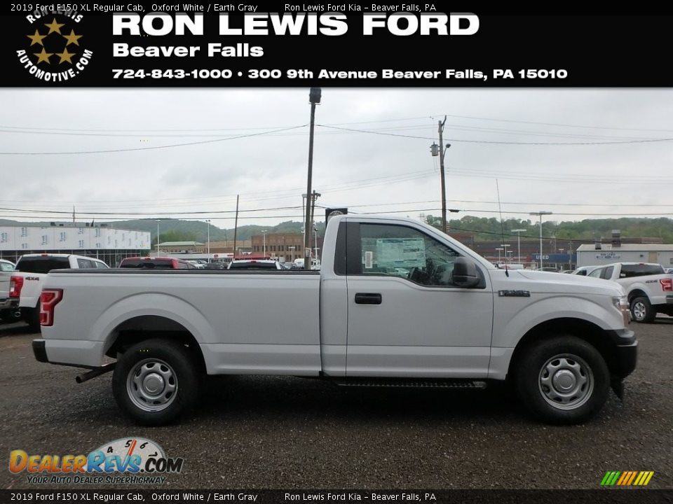 2019 Ford F150 XL Regular Cab Oxford White / Earth Gray Photo #1