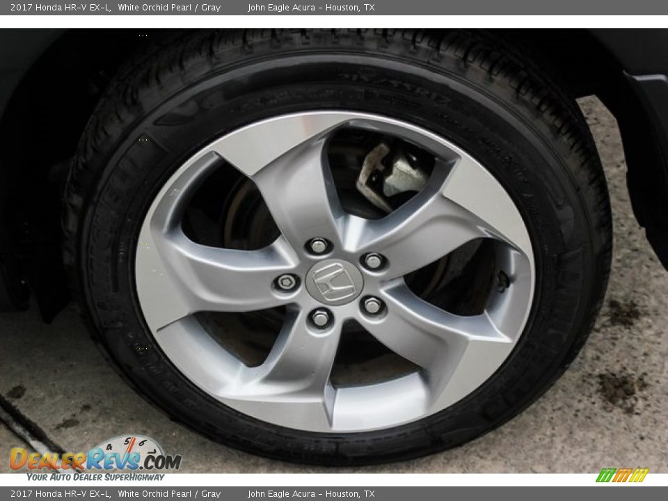 2017 Honda HR-V EX-L White Orchid Pearl / Gray Photo #14