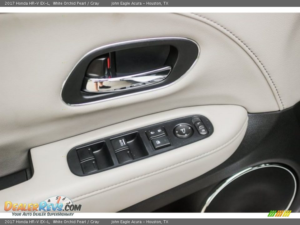 2017 Honda HR-V EX-L White Orchid Pearl / Gray Photo #15
