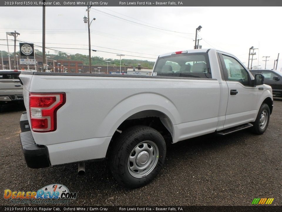 2019 Ford F150 XL Regular Cab Oxford White / Earth Gray Photo #4