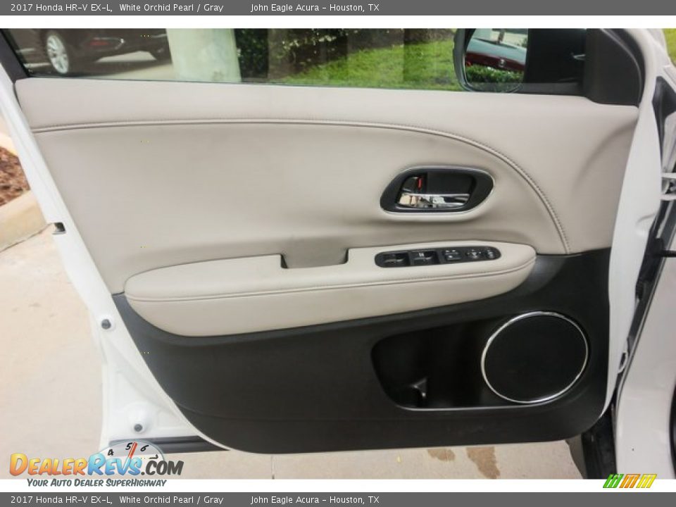 2017 Honda HR-V EX-L White Orchid Pearl / Gray Photo #18