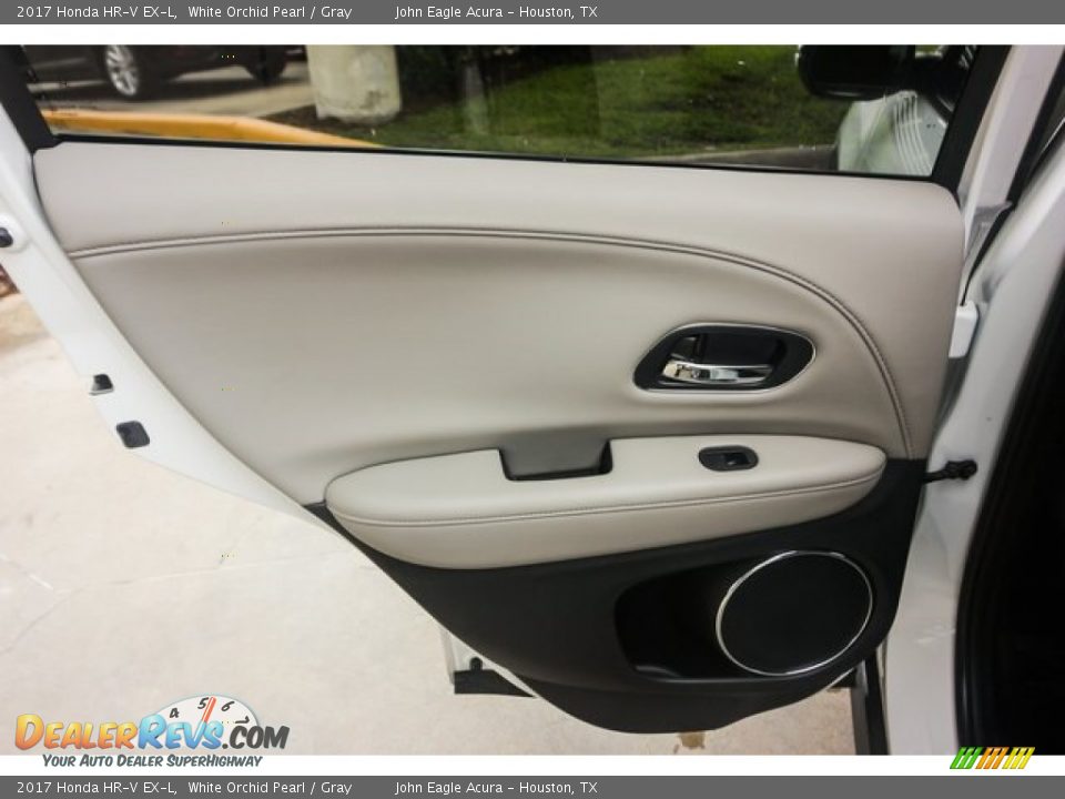 2017 Honda HR-V EX-L White Orchid Pearl / Gray Photo #20