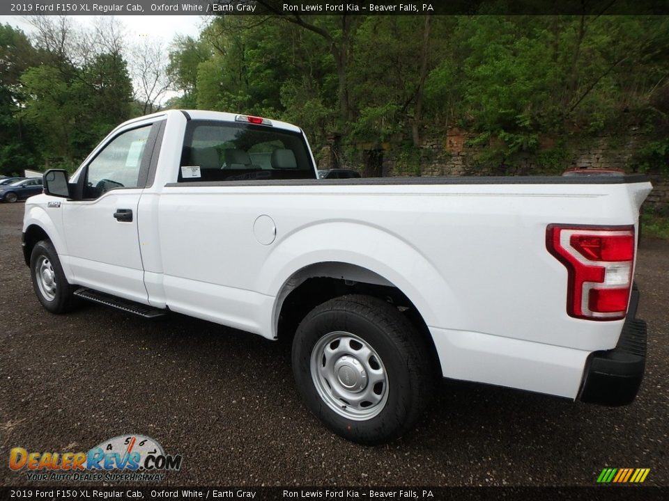 2019 Ford F150 XL Regular Cab Oxford White / Earth Gray Photo #6
