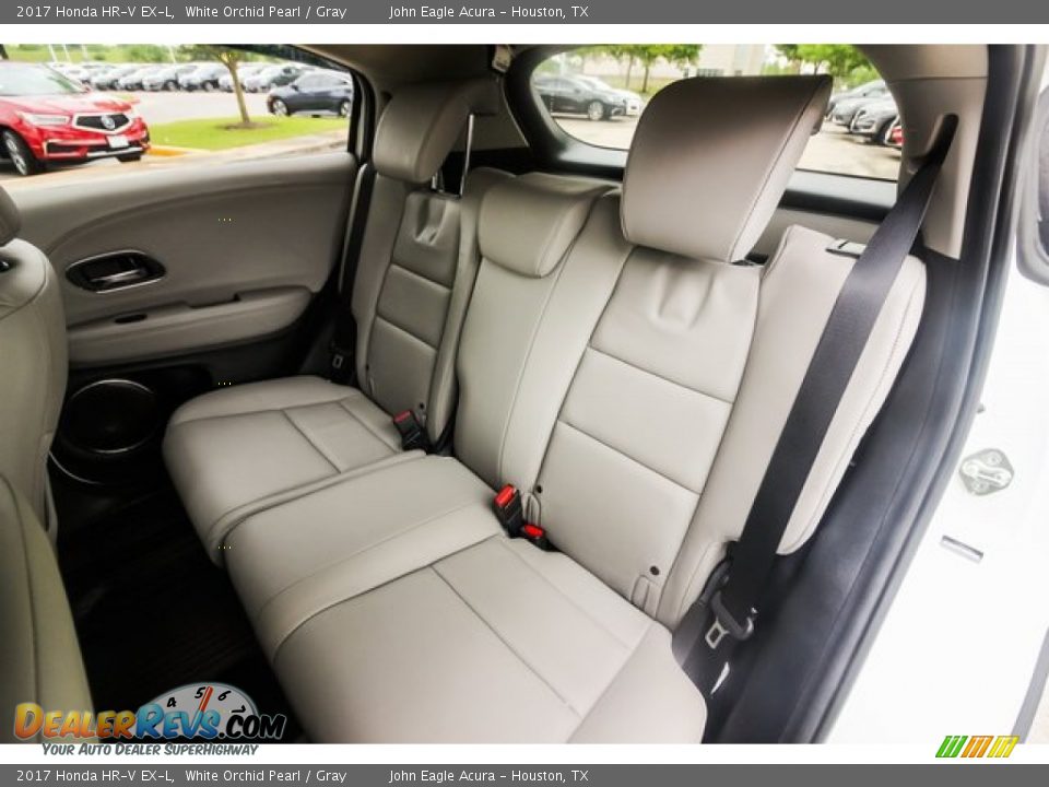 2017 Honda HR-V EX-L White Orchid Pearl / Gray Photo #21