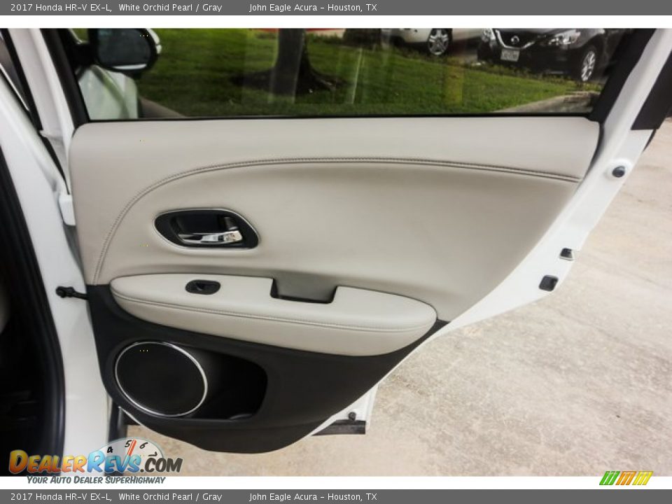 2017 Honda HR-V EX-L White Orchid Pearl / Gray Photo #23