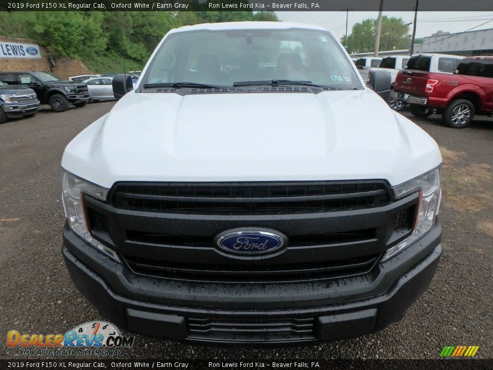 2019 Ford F150 XL Regular Cab Oxford White / Earth Gray Photo #9