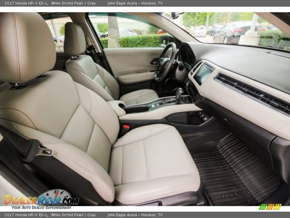 2017 Honda HR-V EX-L White Orchid Pearl / Gray Photo #26