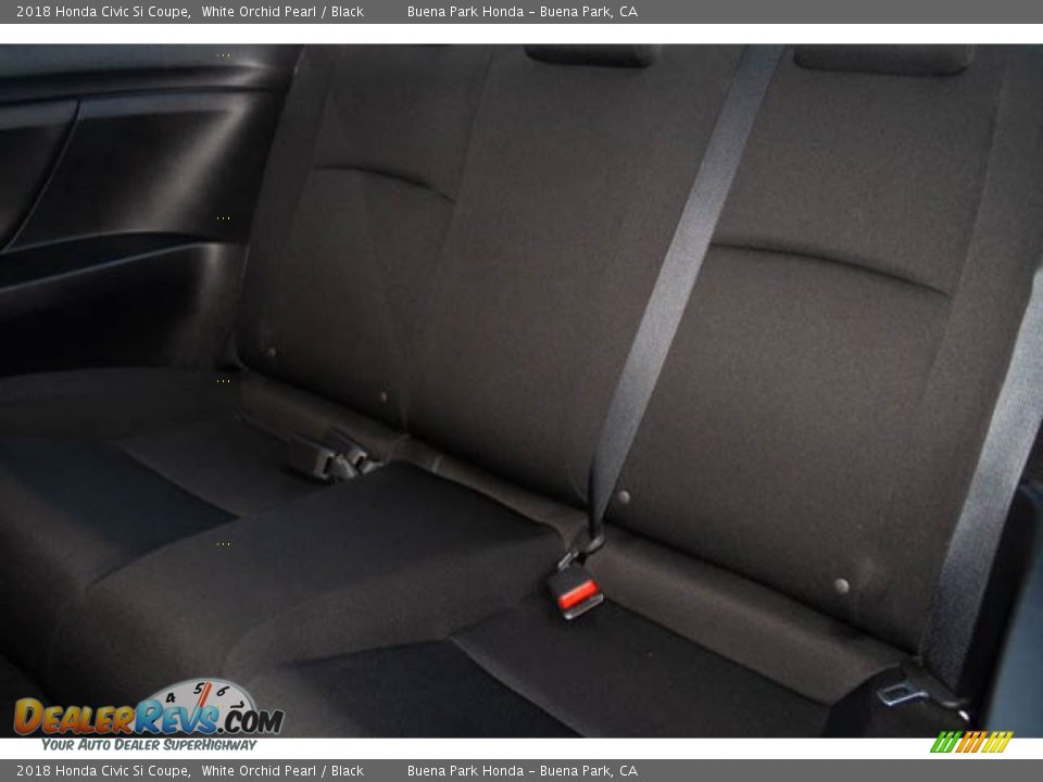 2018 Honda Civic Si Coupe White Orchid Pearl / Black Photo #4
