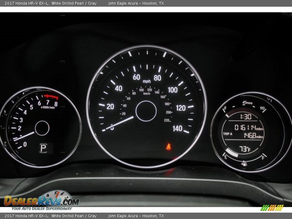 2017 Honda HR-V EX-L White Orchid Pearl / Gray Photo #33