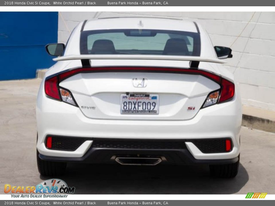 2018 Honda Civic Si Coupe White Orchid Pearl / Black Photo #9