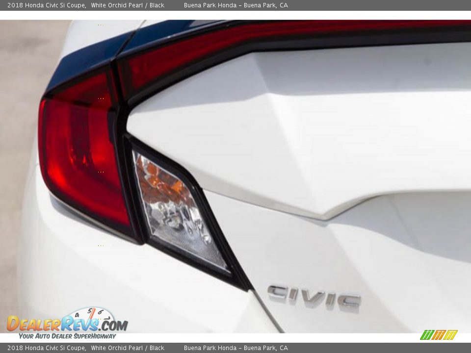 2018 Honda Civic Si Coupe White Orchid Pearl / Black Photo #10