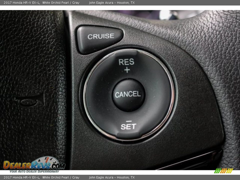 2017 Honda HR-V EX-L White Orchid Pearl / Gray Photo #35