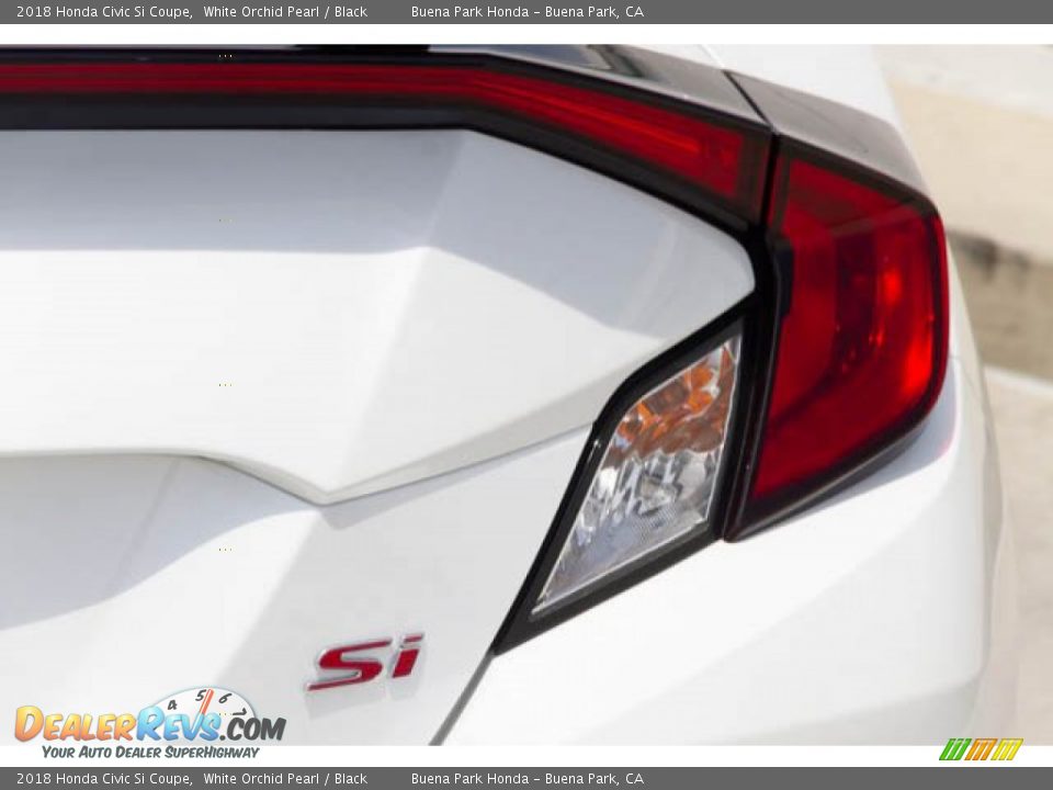 2018 Honda Civic Si Coupe White Orchid Pearl / Black Photo #11