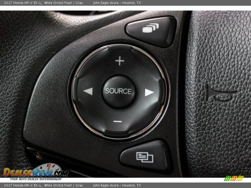 2017 Honda HR-V EX-L White Orchid Pearl / Gray Photo #36