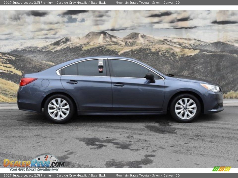 2017 Subaru Legacy 2.5i Premium Carbide Gray Metallic / Slate Black Photo #2
