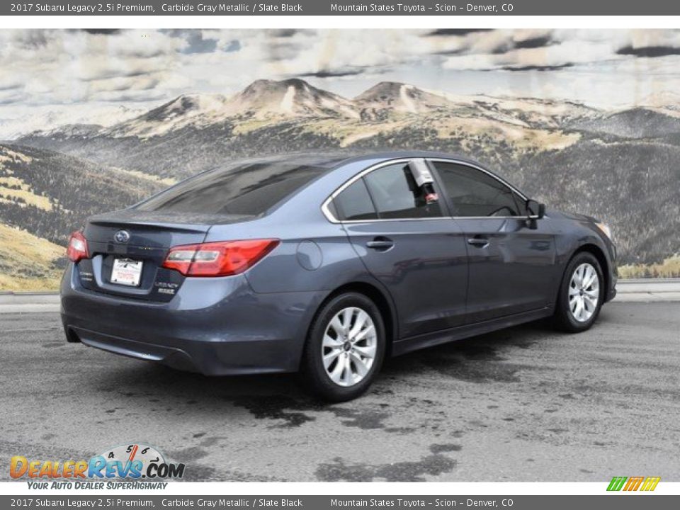 2017 Subaru Legacy 2.5i Premium Carbide Gray Metallic / Slate Black Photo #3