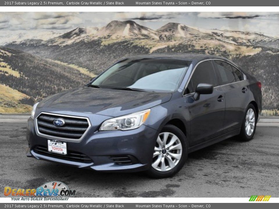 2017 Subaru Legacy 2.5i Premium Carbide Gray Metallic / Slate Black Photo #5