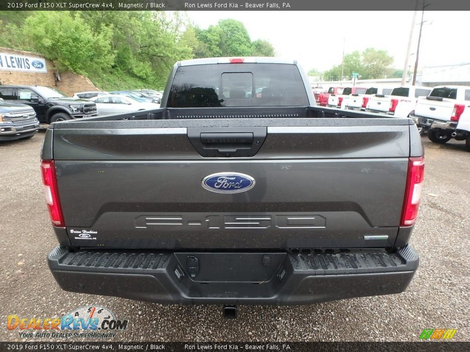 2019 Ford F150 XLT SuperCrew 4x4 Magnetic / Black Photo #3