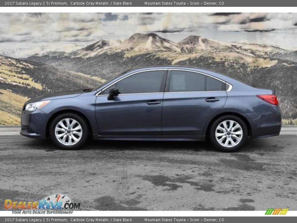 2017 Subaru Legacy 2.5i Premium Carbide Gray Metallic / Slate Black Photo #6