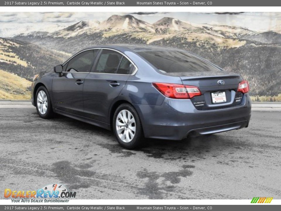 2017 Subaru Legacy 2.5i Premium Carbide Gray Metallic / Slate Black Photo #7