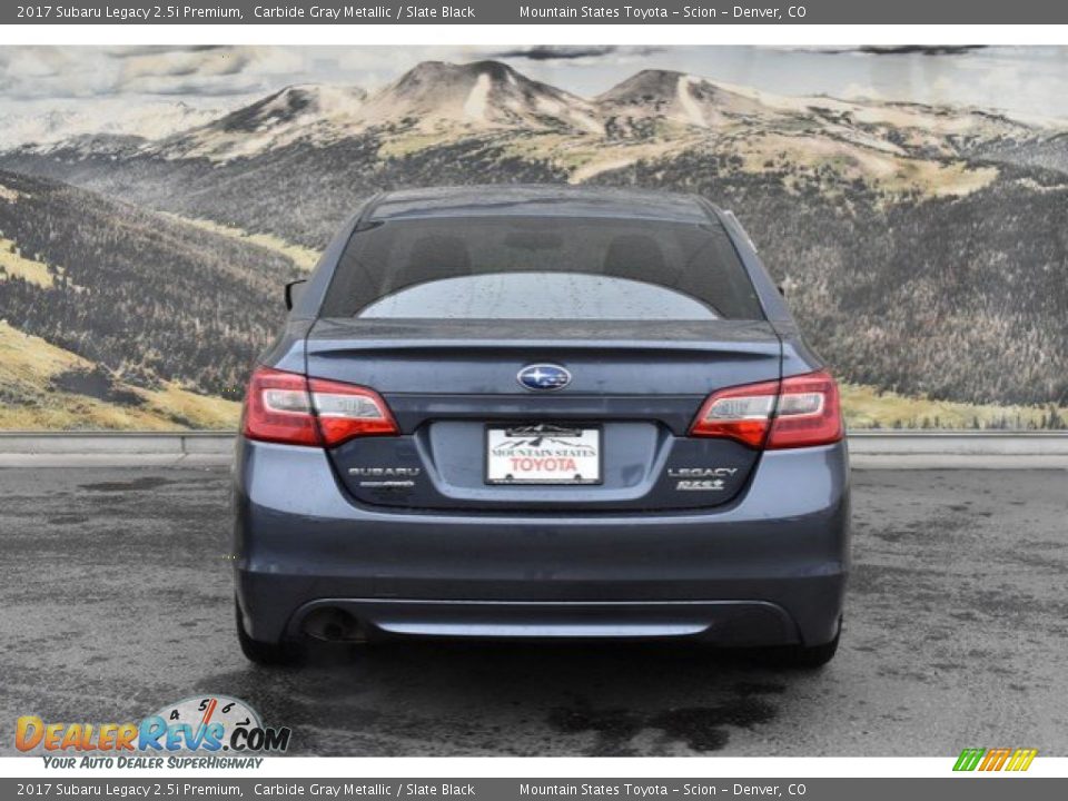2017 Subaru Legacy 2.5i Premium Carbide Gray Metallic / Slate Black Photo #8