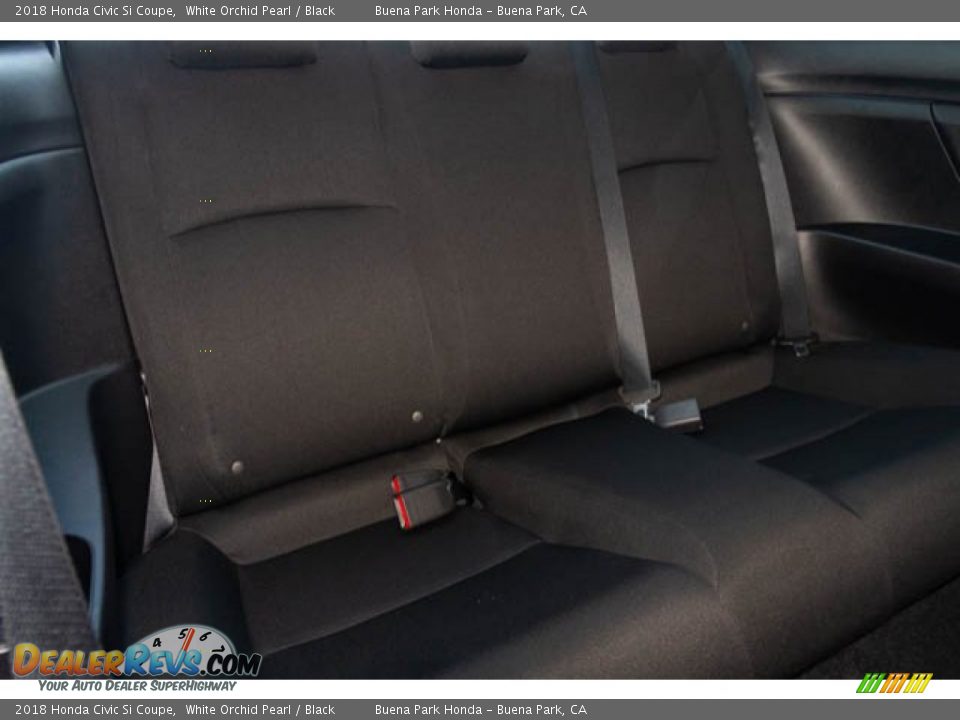 2018 Honda Civic Si Coupe White Orchid Pearl / Black Photo #20