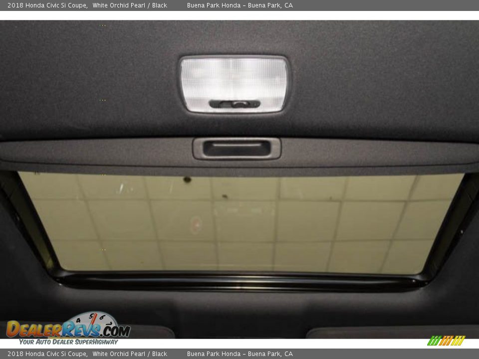 2018 Honda Civic Si Coupe White Orchid Pearl / Black Photo #21
