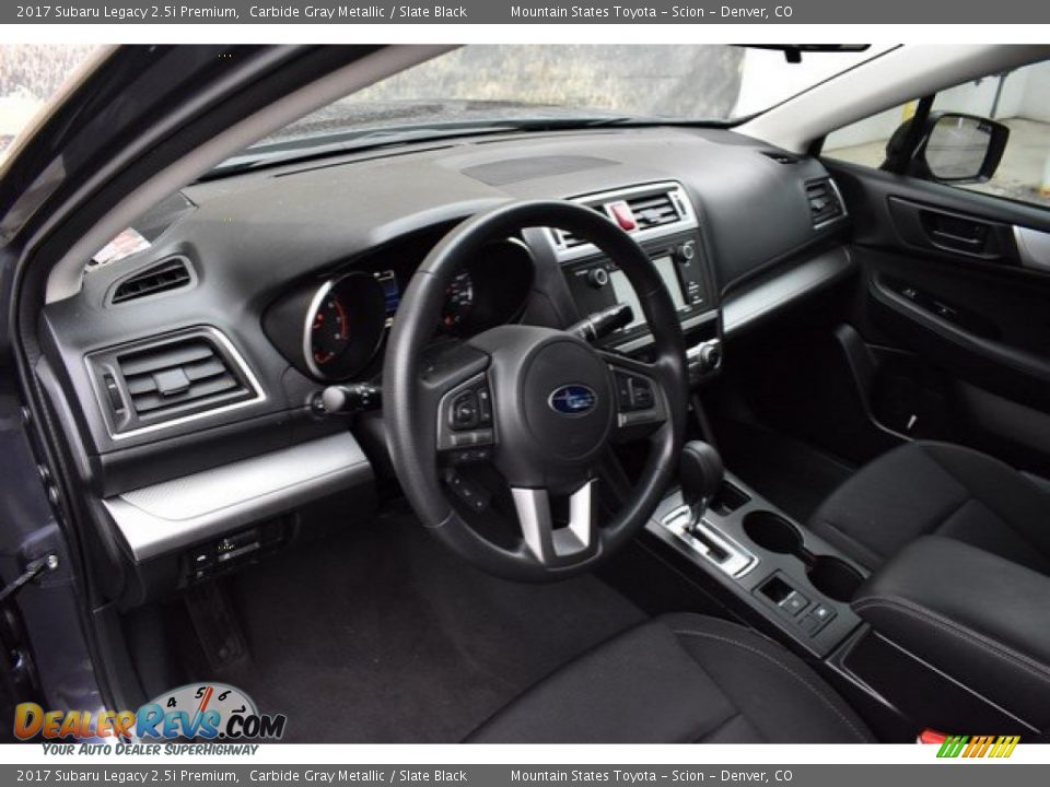 2017 Subaru Legacy 2.5i Premium Carbide Gray Metallic / Slate Black Photo #10