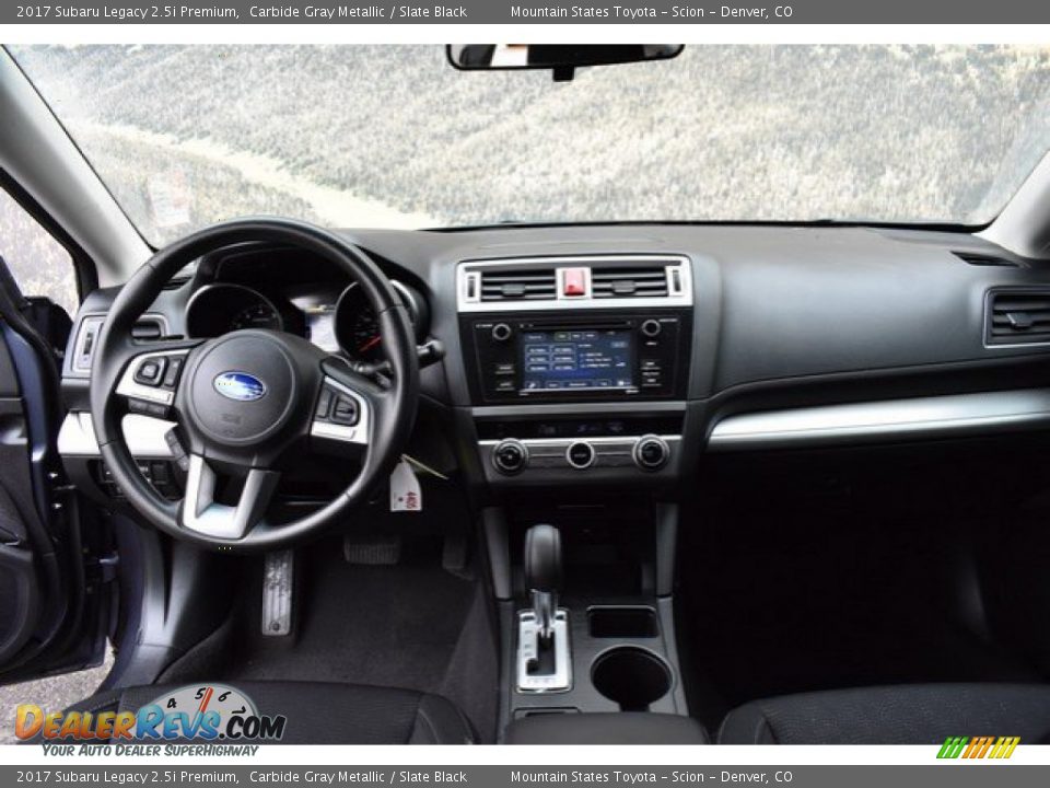2017 Subaru Legacy 2.5i Premium Carbide Gray Metallic / Slate Black Photo #13