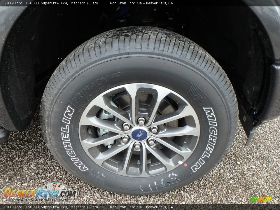 2019 Ford F150 XLT SuperCrew 4x4 Magnetic / Black Photo #9
