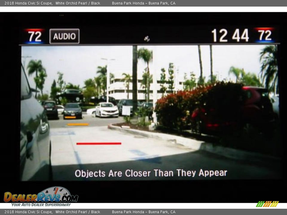 2018 Honda Civic Si Coupe White Orchid Pearl / Black Photo #26