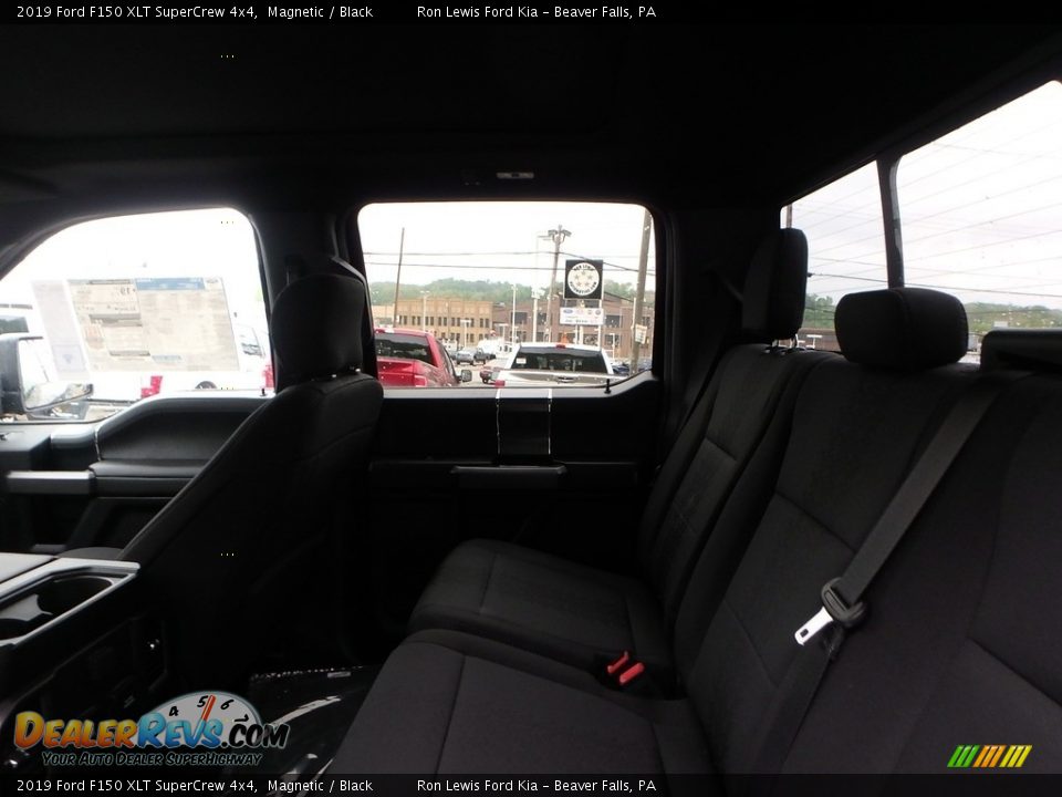 2019 Ford F150 XLT SuperCrew 4x4 Magnetic / Black Photo #11