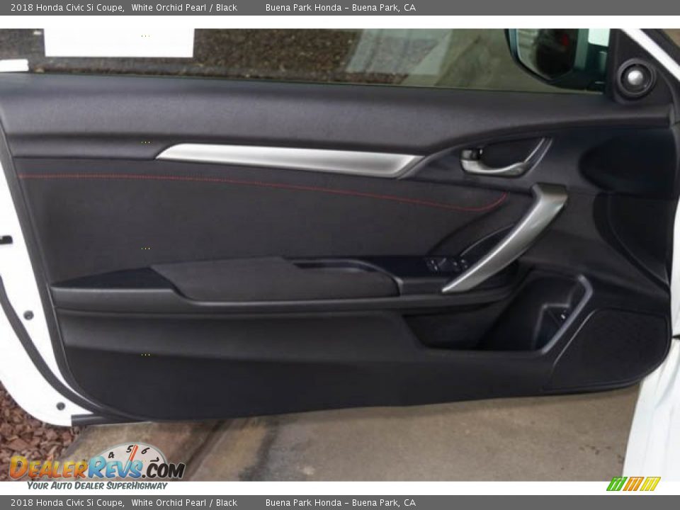 2018 Honda Civic Si Coupe White Orchid Pearl / Black Photo #28