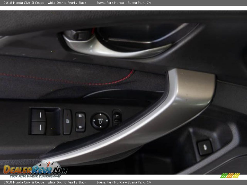 2018 Honda Civic Si Coupe White Orchid Pearl / Black Photo #29