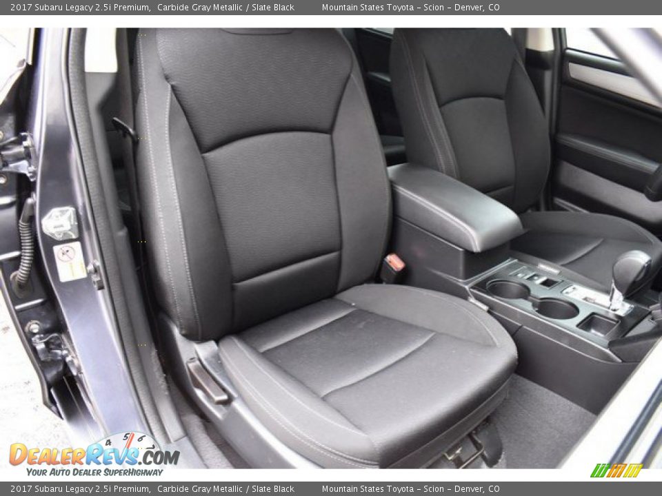 2017 Subaru Legacy 2.5i Premium Carbide Gray Metallic / Slate Black Photo #18