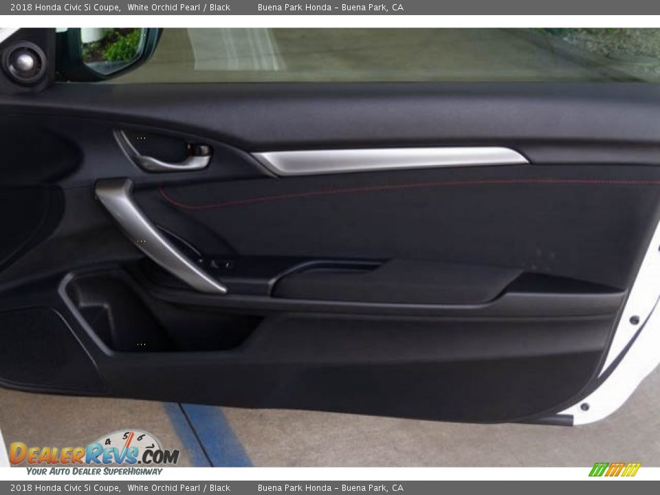 2018 Honda Civic Si Coupe White Orchid Pearl / Black Photo #30