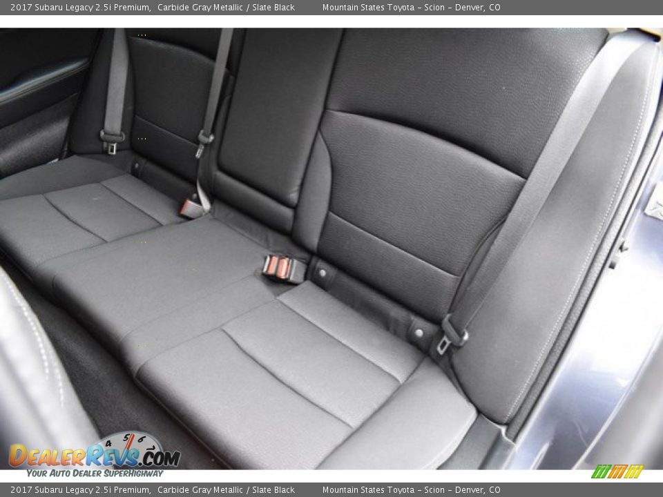 2017 Subaru Legacy 2.5i Premium Carbide Gray Metallic / Slate Black Photo #21