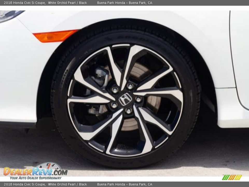 2018 Honda Civic Si Coupe White Orchid Pearl / Black Photo #32