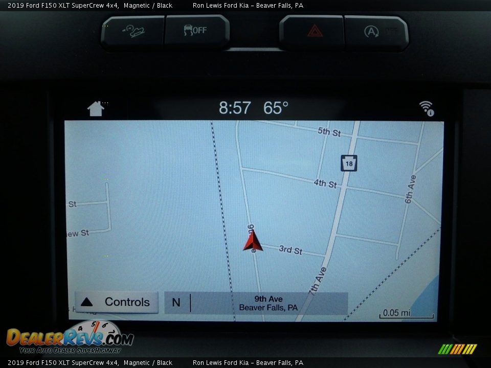 2019 Ford F150 XLT SuperCrew 4x4 Magnetic / Black Photo #18