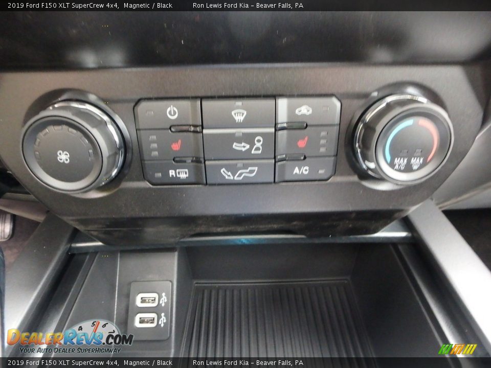 2019 Ford F150 XLT SuperCrew 4x4 Magnetic / Black Photo #19