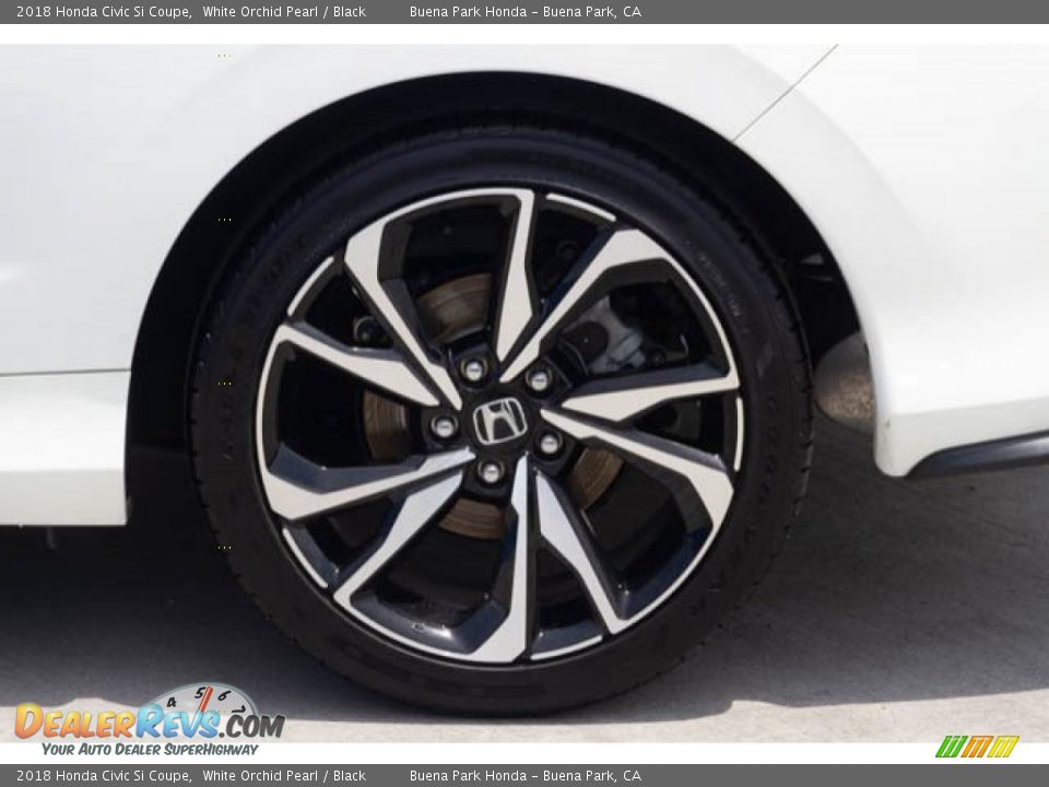 2018 Honda Civic Si Coupe White Orchid Pearl / Black Photo #33