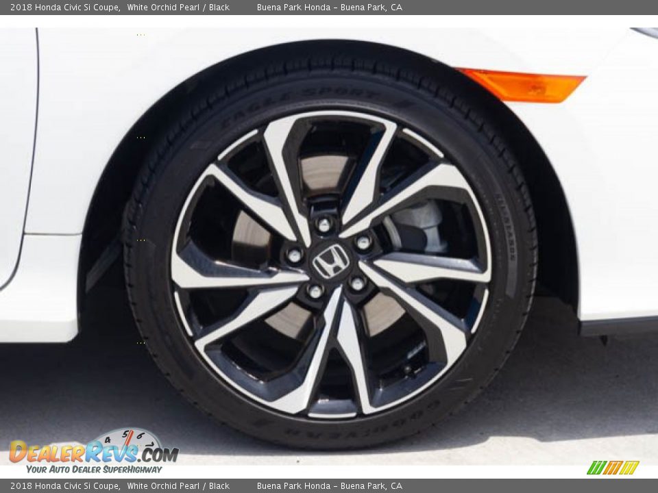 2018 Honda Civic Si Coupe White Orchid Pearl / Black Photo #35
