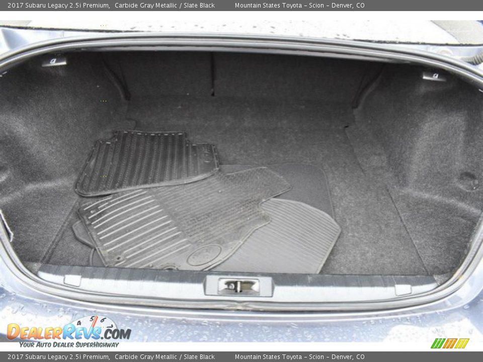 2017 Subaru Legacy 2.5i Premium Carbide Gray Metallic / Slate Black Photo #26