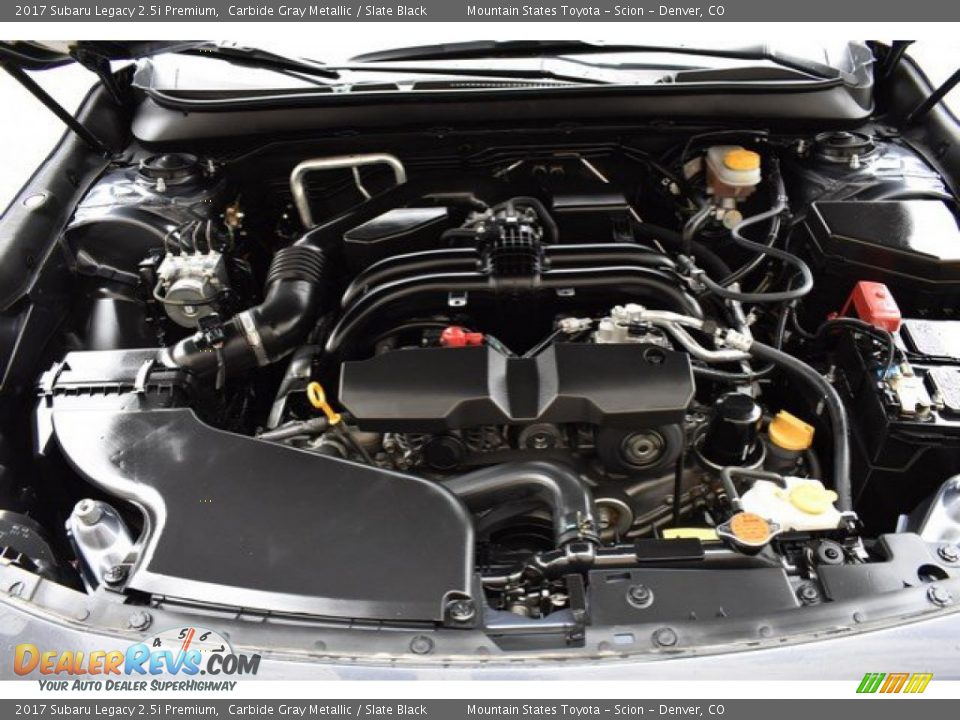 2017 Subaru Legacy 2.5i Premium Carbide Gray Metallic / Slate Black Photo #27